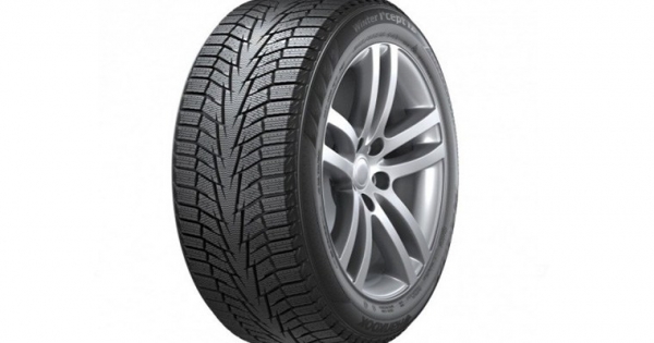 The Hankook Winter i*cept evo3 X is a studded tire for Russian winters.