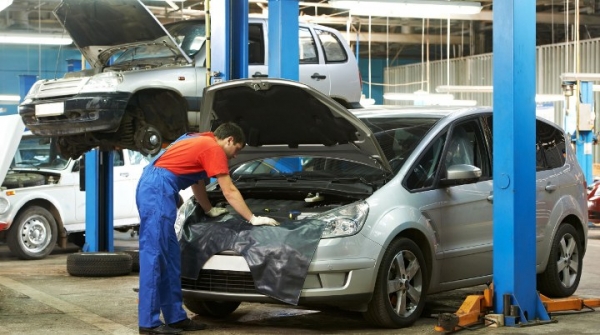 Diagnostic card and documents for vehicle inspection