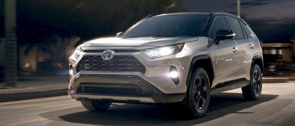 Toyota RAV4 2019 в естественной среде — на природе