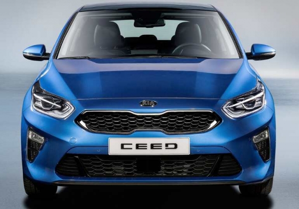Kia Ceed: rear view and taillights