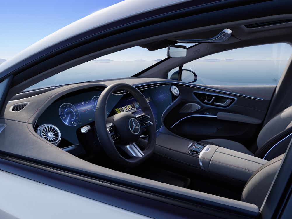 2027 Mercedes EQS dashboard