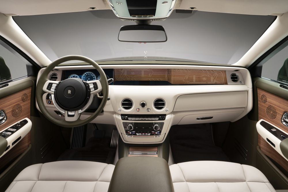 Салон Rolls-Royce Phantom 2027