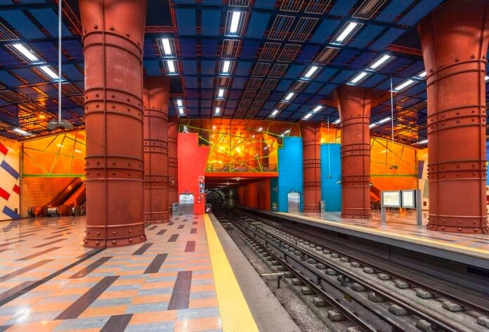 Olaias Metro Station, Lisbon