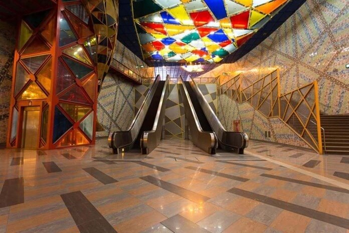 Olaias Metro Station, Lisbon