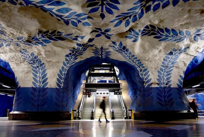 The most beautiful metro in the world