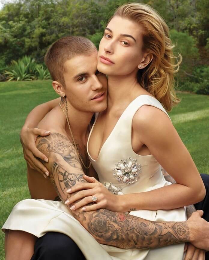 Hailey Bieber and Justin Bieber