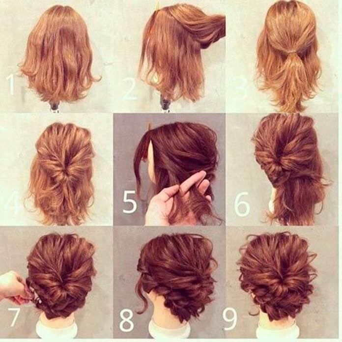 Beautiful wedding hairstyle
