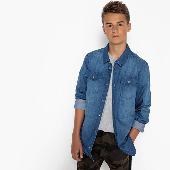 Denim shirt