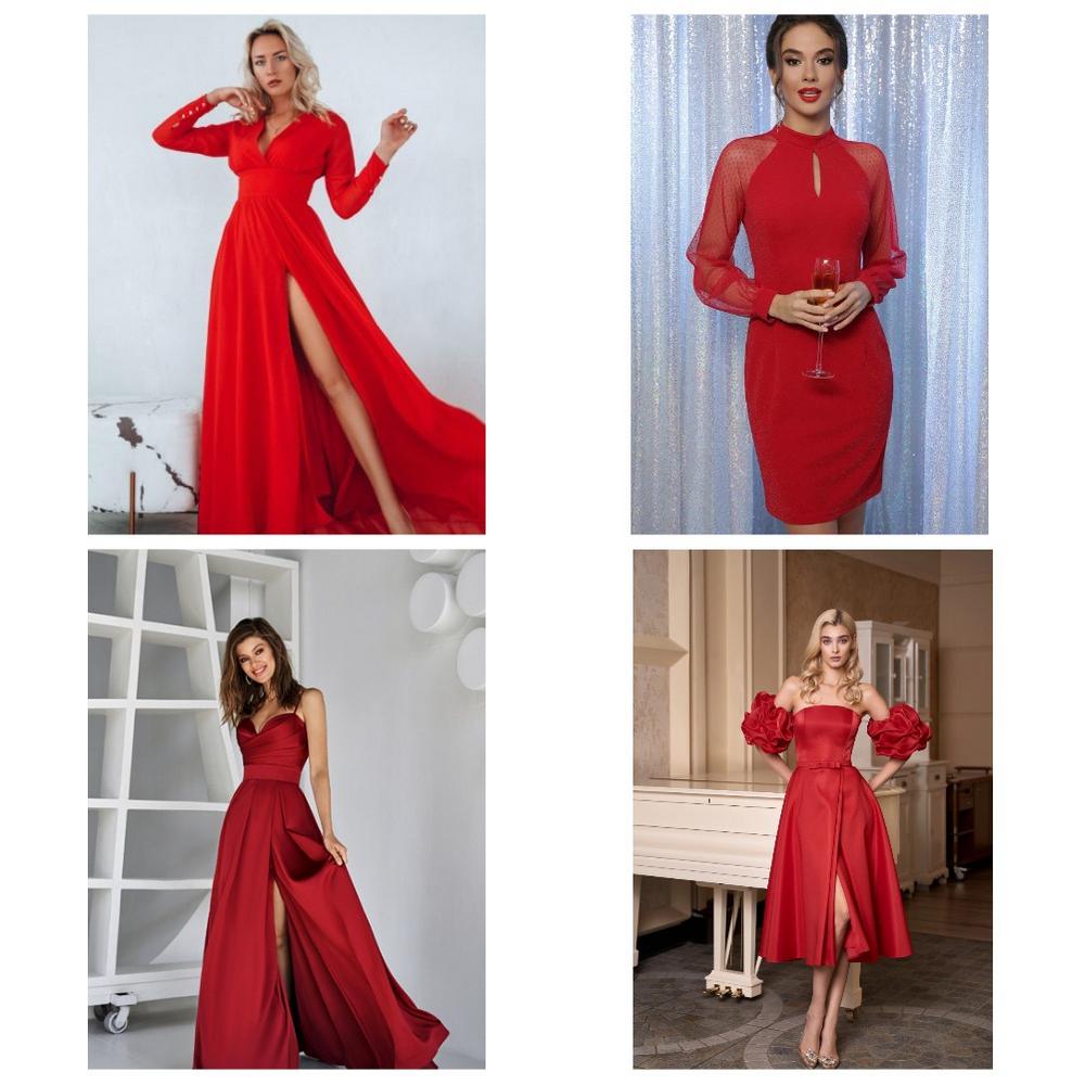 Red dresses
