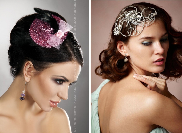 DIY New Year's hairstyles for medium-length hair at home
