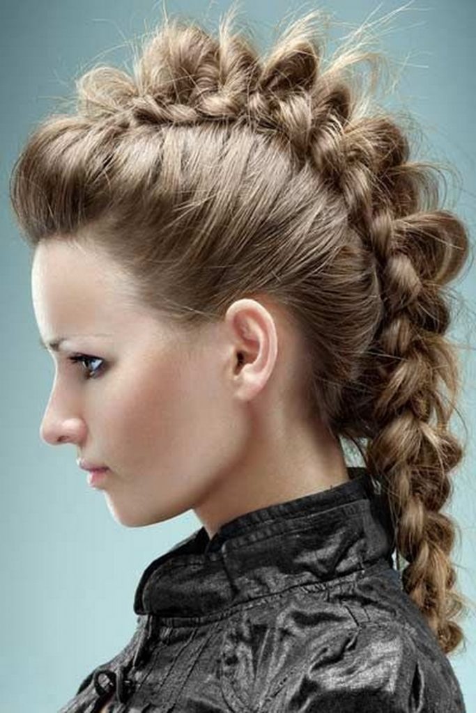 «Dinosaur with French braids