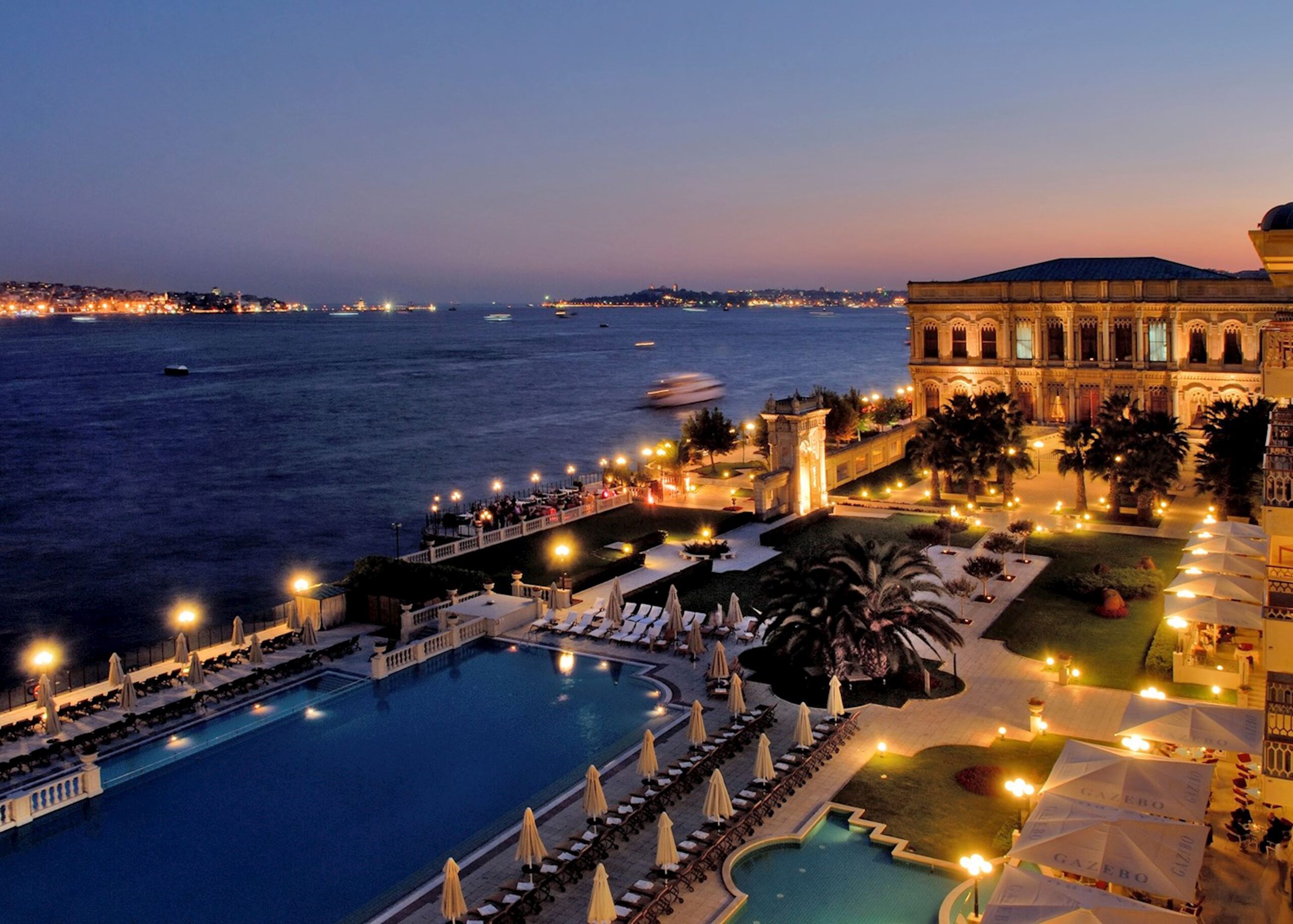 photo of the Ciragan Palace