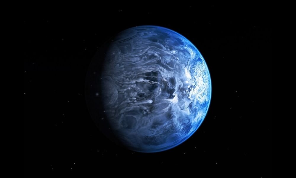 Exoplanet HD 189733 b with molten glass rain